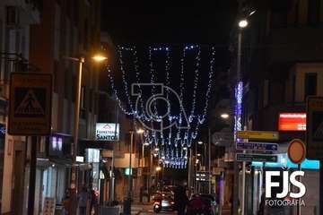 Telde se pone en modo navideño con el encendido de sus luces/Francisco Javier Santana.